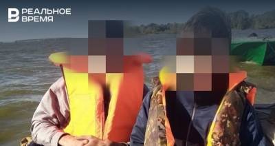 На Каме в Татарстане спасли двух подростков-«робинзонов»