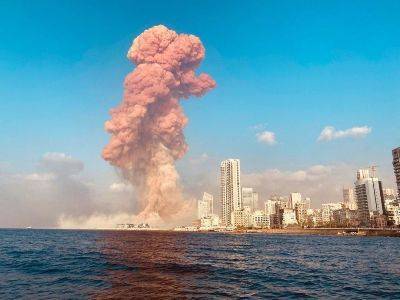 В результате взрыва, поразившего порт Бейрута образовался кратер глубиной 43 метра