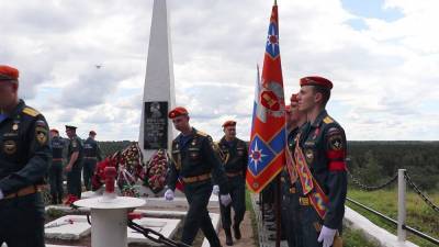 Под Тверью перезахоронили останки бойцов Великой Отечественной
