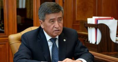 Жээнбеков: Конфликт на границе с Таджикистаном будем решать мирным путем