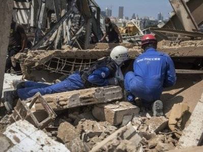 Поиск живых людей из-под завалов в Бейруте завершен