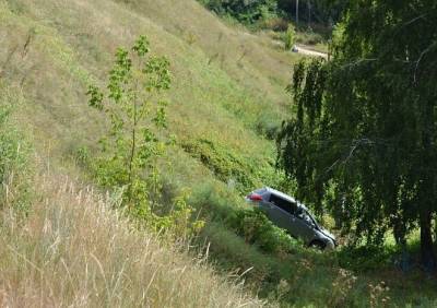 В Пронске автомобиль упал с 67-метрового холма - ya62.ru - Рязанская обл. - Пронск