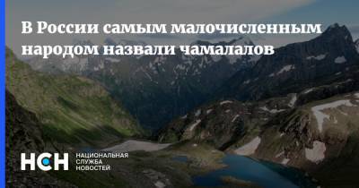 В России самым малочисленным народом назвали чамалалов