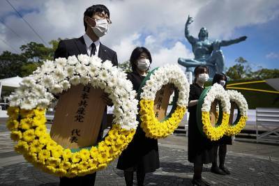В Нагасаки вспоминают жертв атомной бомбардировки США