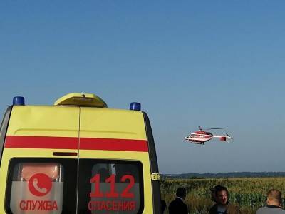 Самолет совершил жесткую посадку в Калужской области