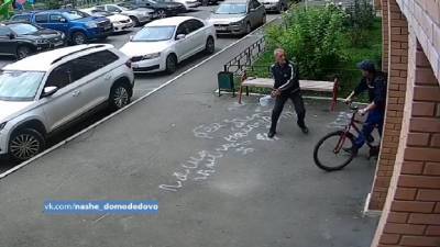 В Домодедове мужчина зарубил топором соседа, который мешал ему спать. Видео