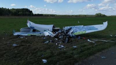 Пилот погиб в результате крушения самолета на аэродроме в Калужской области