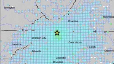 В Северной Каролине произошло самое мощное землетрясение почти за 100 лет