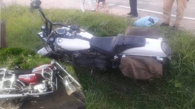 В ДТП с мотоциклом и мопедом в Тверской области пострадали три человека