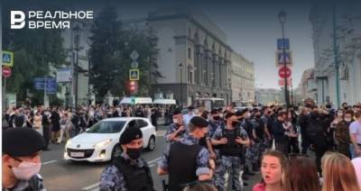 У представительств Белоруссии в Москве и Санкт-Петербурге прошли митинги