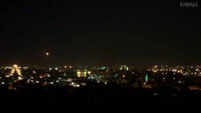 ФАН публикует видео работы ПВО Дамаска во время атаки аэропорта