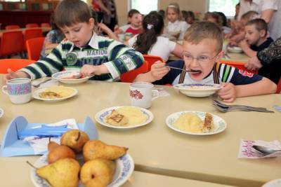 В России для учеников начальных классов ввели бесплатное горячее питание