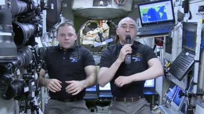 Космонавты с борта МКС поздравили российских школьников с 1 сентября