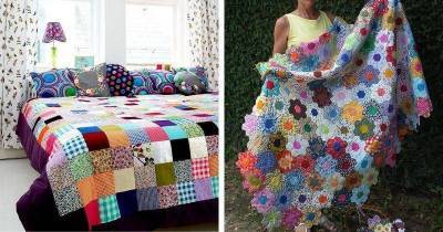 Из разных кусочков ткани — в красоту: чудесные лоскутные одеяла