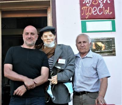 Захар Прилепин пообещал помогать музею в Задонске