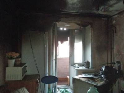 В МЧС рассказали подробности пожара с пострадавшим в Смоленске