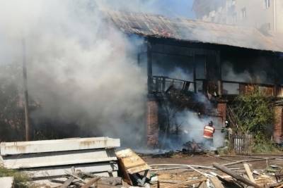 В Астрахани снова горел жилой дом