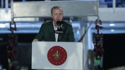 Эрдоган: Турция не потерпит бандитизма в Средиземном море