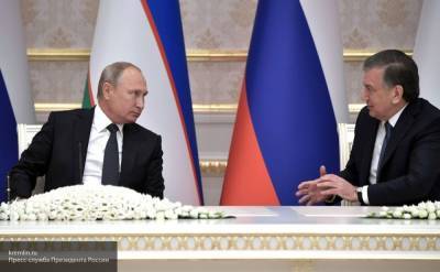 Путин поздравил Мирзиеева с Днем независимости Узбекистана
