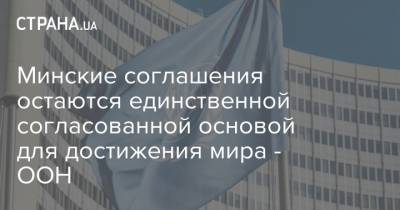 Мартин Сайдик - Минские соглашения остаются единственной согласованной основой для достижения мира - ООН - strana.ua - Украина - Донбасс