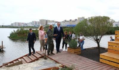 В Тюмени скоро начнет работать парк у озера Алебашево