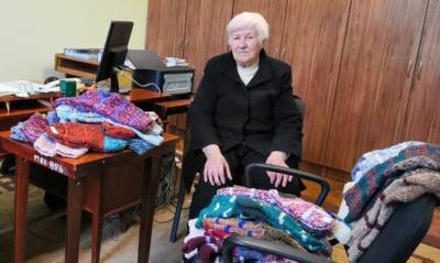 "Главное, вернитесь живимы": пенсионерка 6 лет заботится об украинских воинах, как о своих сыновьях