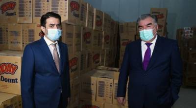 Глава государства Эмомали Рахмон сдал в эксплуатацию холодильное помещение в городе Душанбе