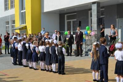 В День знаний в Рязанском районе открыли новую школу