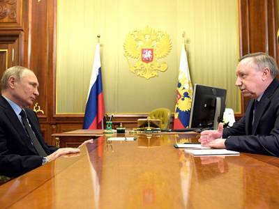 Песков: В графике Путина нет встречи с губернатором Петербурга