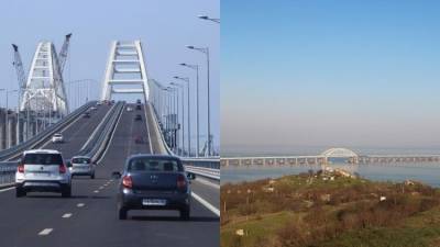 Почти 2 млн автомобилей проехало по Крымскому мосту за лето 2020 года