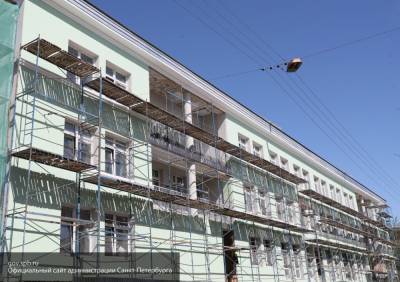 В Пушкине завершили ремонтные работы в гимназии №406