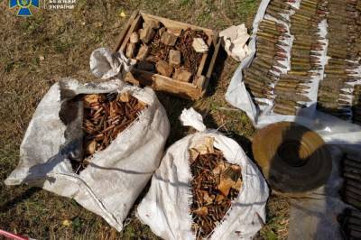 В Луганской области обнаружили схрон боеприпасов