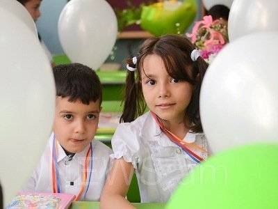В государственных школах Армении зарегистрирован 36161 первоклассник