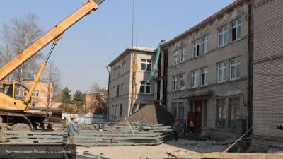 Окончена реконструкция гимназии №406 в Пушкине