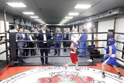 Центр прогресса бокса открылся в Усмани