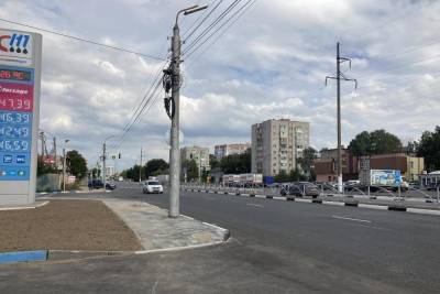 В Рязани на трех улицах положили новый асфальт