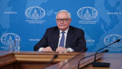 Рябков призвал Вашингтон не смешиваться в дела Белоруссии