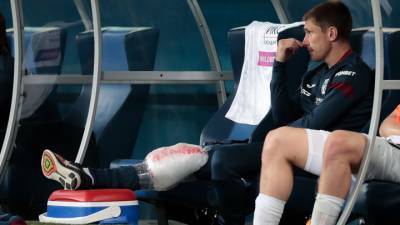 Футболист ЦСКА Набабкин перенес операцию на колене после разрыва крестообразных связок