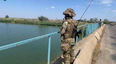 Украинские силовики готовились отражать нападения террористов на «водные объекты» Херсонщины