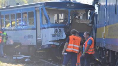 Из-за неосмотрительности машиниста в Чехии столкнулись поезда