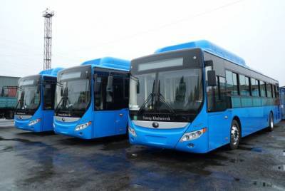 Более 50 новых автобусов выйдут в ноябре на маршруты Хабаровска