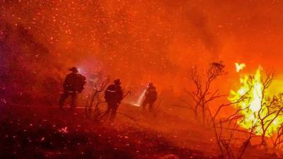 Шесть человек погибли из-за лесных пожаров в трёх американских штатах