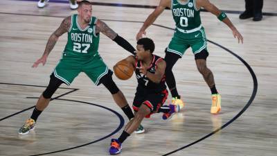 «Торонто» во втором овертайме обыграл «Бостон» и сравнял счёт в серии плей-офф НБА