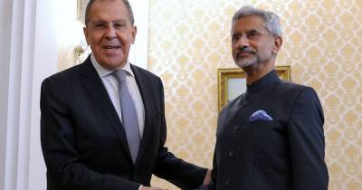 Глава МИД Индии назвал прекрасными переговоры с Лавровым