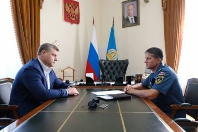Игорь Бабушкин предложил помощь Казахстану в тушении очагов природных пожаров