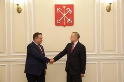 Петербург и Новгородская область договорились о сотрудничестве