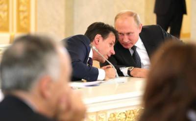 Премьер Италии заявил об обещании Путина создать комиссию по Навальному
