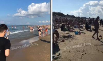 «Жесть!» Туристы показали переполненный пляж на юге России
