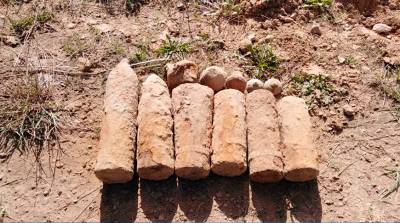 В Барановичском районе в поле нашли боеприпасы времен войны