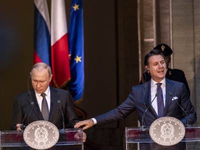Итальянский премьер заявил об обещании Путина расследовать отравление Навального